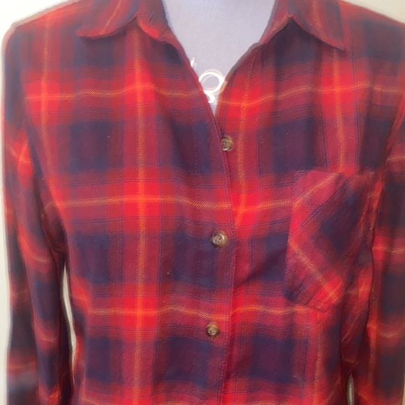 ❤️NWOT Field & Stream flannel plaid shirt size medium❤️ - Picture 7 of 9